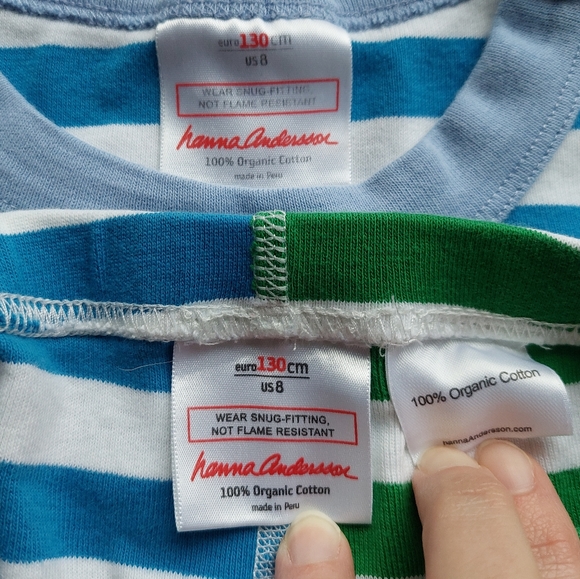 2012 Vguc Hanna Andersson 130 size 8 short-johns - Picture 6 of 14